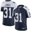 Nike Dallas Cowboys #31 Byron Jones Navy Blue Thanksgiving Men’s Stitched NFL Vapor Untouchable Limited Throwback Jersey