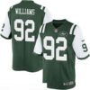 Men’s New York Jets #92 Leonard Williams Green Team Color Stitched NFL Nike Game Jersey