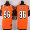 Cincinnati Bengals #96 Carlos Dunlap Orange Alternate NFL Nike Elite Jersey