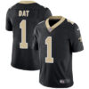 Nike New Orleans Saints #1 Who Dat Black Team Color Men’s Stitched NFL Vapor Untouchable Limited Jersey