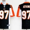 Nike Cincinnati Bengals #97 Geno Atkins Black Game Jersey