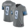 Nike Detroit Lions #9 Matthew Stafford Gray Men’s Stitched NFL Vapor Untouchable Limited Jersey