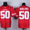 Nike San Francisco 49ers #50 Chris Borland Red Elite Jersey