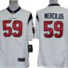 Nike Houston Texans #59 Whitney Mercilus White Limited Jersey