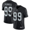 Raiders #99 Clelin Ferrell Black Team Color Men’s Stitched Football Vapor Untouchable Limited Jersey