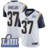 #37 Limited Sam Shields White Nike NFL Road Men’s Jersey Los Angeles Rams Vapor Untouchable Super Bowl LIII Bound