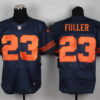 Nike Chicago Bears #23 Kyle Fuller Blue With Orange Elite Jersey