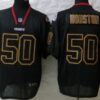 Nike Kansas City Chiefs #50 Justin Houston Lights Out Black Elite Jersey