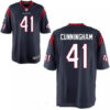 Men’s 2017 NFL Draft Houston Texans #41 Zach Cunningham Navy Blue Alternate Stitched NFL Nike Elite Jersey