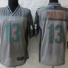 Nike Miami Dolphins #13 Dan Marino 2013 Gray Vapor Elite Jersey