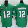 Men’s Philadelphia Eagles #12 Randall Cunningham Green 2023 F.U.S.E. Vapor Untouchable With C Patch Stitched Football Jersey