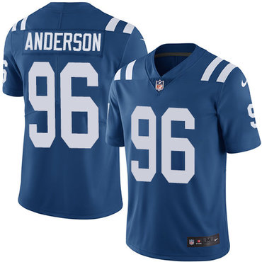 Nike Indianapolis Colts #96 Henry Anderson Royal Blue Team Color Men’s Stitched NFL Vapor Untouchable Limited Jersey