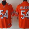 Nike Chicago Bears #54 Brian Urlacher Orange Limited Jersey