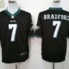 Nike Philadelphia Eagles #7 Sam Bradford Black Game Jersey