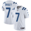 Nike Indianapolis Colts #7 Jacoby Brissett White Men’s Stitched NFL Vapor Untouchable Limited Jersey