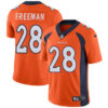 Nike Broncos #28 Royce Freeman Orange Team Color Men’s Stitched NFL Vapor Untouchable Limited Jersey