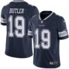 Nike Dallas Cowboys #19 Brice Butler Navy Blue Team Color Men’s Stitched NFL Vapor Untouchable Limited Jersey