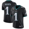 Men’s Eagles 2022 #1 Jalen Hurts Black With 2-star C Patch Vapor Untouchable Limited Stitched NFL Jersey