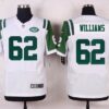 Men’s New York Jets #62 Leonard Williams White Road NFL Nike Elite Jersey