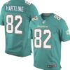 Nike Miami Dolphins #82 Brian Hartline 2013 Green Elite Jersey