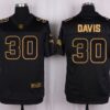Nike Broncos #30 Terrell Davis Black Men’s Stitched NFL Elite Pro Line Gold Collection Jersey