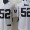 Nike Oakland Raiders #52 Khalil Mack White Limited Jersey