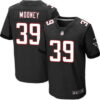 Men’s Atlanta Falcons #39 Collin Mooney Black Alternate NFL Nike Elite Jersey