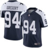 Nike Dallas Cowboys #94 Randy Gregory Navy Blue Thanksgiving Men’s Stitched NFL Vapor Untouchable Limited Throwback Jersey