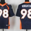 Nike Denver Broncos #98 Terrance Knighton 2013 Blue Elite Jersey