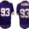 Minnesota Vikings #93 John Randle Purple Throwback Jersey