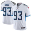 Nike Tennessee Titans #93 Kevin Dodd White Men’s Stitched NFL Vapor Untouchable Limited Jersey