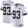 Nike Jacksonville Jaguars #93 Calais Campbell White Men’s Stitched NFL Vapor Untouchable Limited Jersey