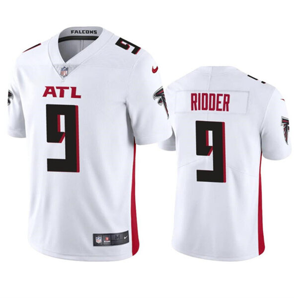Men’s Atlanta Falcons #9 Desmond Ridder White 2023 F.U.S.E. Vapor Untouchable Limited Football Stitched Jersey