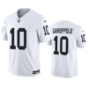 Men’s Las Vegas Raiders #10 Jimmy Garoppolo White 2023 F.U.S.E Vapor Untouchable Stitched Football Jersey
