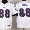 Nike Baltimore Ravens #88 Dennis Pitta 2013 White Elite Jersey