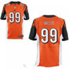 Men’s 2017 NFL Draft Cincinnati Bengals #99 Jordan Willis Orange Team Color Stitched NFL Nike Elite Jersey