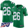 Jets #26 Le’Veon Bell Green Men’s Stitched Football Limited Rush 100th Season Jersey