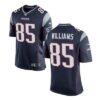 Men’s New England Patriots #85 Michael Williams Navy Blue Team Color 2015 NFL Nike Elite Jersey