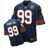 Nike Bears #99 Dan Hampton Navy Blue Throwback Men’s Stitched NFL Elite Jersey