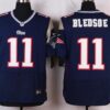 Men’s New England Patriots #11 Drew Bledsoe Navy Blue Retired Player NFL Nike Elite Jersey