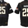 Men’s Denver Broncos #25 Chris Harris Jr Black 2016 Pro Bowl Nike Elite Jersey
