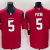 Men’s Houston Texans #5 Jalen Pitre Red 2022 Vapor Untouchable Stitched Nike Limited Jersey