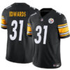 Men’s Pittsburgh Steelers #31 Daijun Edwards Black 2024 F.U.S.E. Vapor Untouchable Limited Football Stitched Jersey