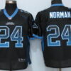 Men’s Carolina Panthers #24 Josh Norman Black Drift Fashion NFL Nike Elite Jersey
