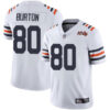 Bears #80 Trey Burton White Alternate Men’s Stitched Football Vapor Untouchable Limited 100th Season Jersey