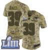 #39 Limited Montee Ball Camo Nike NFL Women’s Jersey New England Patriots 2018 Salute to Service Super Bowl LIII Bound