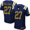 Men’s New York Jets #27 Dee Milliner Navy Blue Alternate NFL Nike Elite Jersey