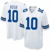 Men’s Dallas Cowboys #10 Cooper Rush White Vapor Limited Stitched Jersey