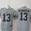 Men’s New York Giants #13 Odell Beckham Jr Nike Gray Gridiron 2015 NFL Gray Limited Jersey