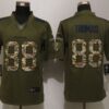 Men’s Denver Broncos #88 Demaryius Thomas Green Salute To Service 2015 NFL Nike Limited Jersey